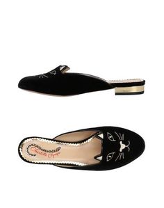 Мюлес и сабо Charlotte Olympia