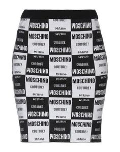 Юбка до колена Moschino