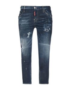 Джинсовые брюки-капри Dsquared2