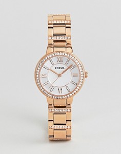 Золотистые часы Fossil ES3284 - Золотой