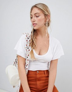Боди Free People Byron - Белый