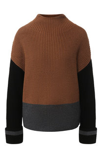 Шерстяной пуловер со спущенным рукавом Windsor