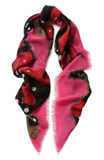 Кашемировый шарф с принтом Dolce & Gabbana