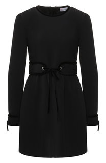 Приталенное мини-платье с круглым вырезом REDVALENTINO