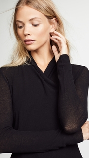 Vince Wrap Front Top