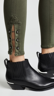 Hudson Nico Mid Rise Crop Super Skinny Jeans