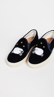 Soludos Velvet Sheep Slip On Slippers