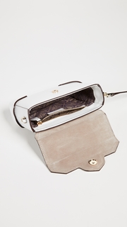 MANU Atelier Micro Bold Top Handle Bag with Leather Strap