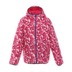 Куртка Горнолыжная 100 Детская Двусторонняя Розовая Wedze