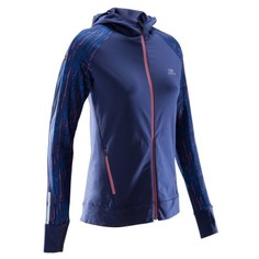 Женская Куртка С Капюшоном Для Джоггинга Run Warm Kalenji
