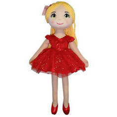 Кукла ABtoys Балерина в красной пачке, 40 см