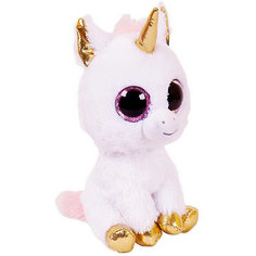 Мягкая игрушка Abtoys Единорог, розовый, 14 см