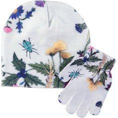 Комплект: шапка и перчатки Molo для девочки
