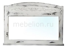 Зеркало настенное (85х60 см) С полкой Z25 Акита