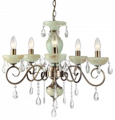 Подвесная люстра Onyx Green A9592LM-5AB Arte Lamp