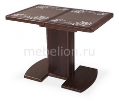 Стол обеденный Шарди ПР с плиткой и мозаикой Домотека