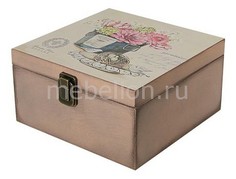 Шкатулка декоративная (24х24х13 см) Прованс 1012-8 Акита