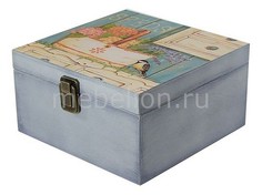 Шкатулка декоративная (24х24х13 см) Прованс 1012-4 Акита