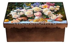 Шкатулка декоративная (26х18х13 см) Пионы 1826-9 Акита