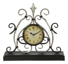 Настольные часы (36х34 см) Каминные L21387 Акита
