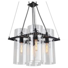 Подвесная люстра Piatto A8586SP-4BK Arte Lamp