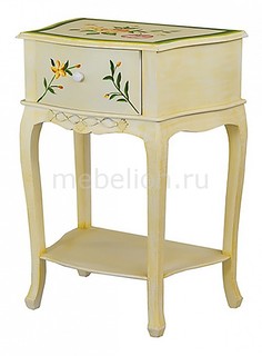 Стол туалетный Прованс 1 2614 белый с рисунком Петроторг