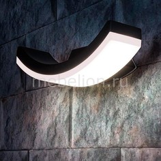 Накладной светильник Techno 1672 LED Asretia U черный Elektrostandard