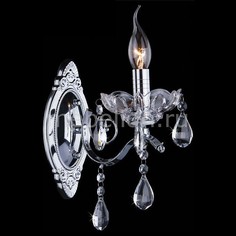 Бра 3188/1 хром/прозрачный хрусталь Strotskis Eurosvet