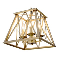 Подвесной светильник Scout 0227 2-0227-4-YN+BR E14 Riforma
