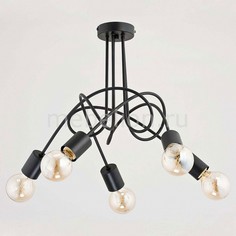 Люстра на штанге Tango Black 23175 Alfa