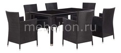 Набор уличный T246A/Y189D Black 6Pcs Afina