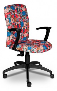 Кресло компьютерное Бюрократ CH-470AXSN "Цветы"