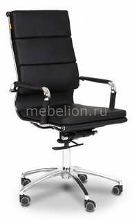 Кресло компьютерное Chairman 750 черный/хром