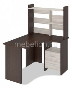 Стол компьютерный Домино Лайт СКЛ-Угл120+НКЛ-100 Merdes