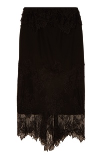 Черная юбка «Кружево» Esve