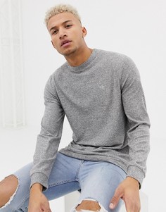 Серый трикотажный лонгслив River Island - Серый