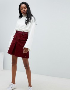 Вельветовая юбка Tommy Hilfiger - Красный