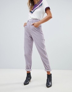 Суженные книзу вельветовые джинсы Wrangler - Фиолетовый