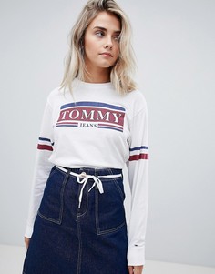 Лонгслив Tommy Jeans - Белый