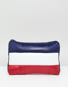 Дутый клатч с дизайном в виде флага Tommy Hilfiger - Темно-синий