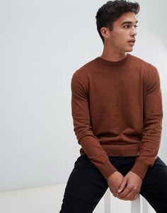 Джемпер в круглым вырезом Burton Menswear - Кремовый