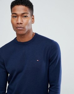 Кашемировый джемпер Tommy Hilfiger Pima - Темно-синий