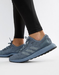 Серые кроссовки Adidas Running PureBoost cm8303 - Серый