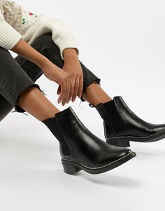 Черные ботинки челси с заклепками RAID - Черный