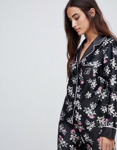 Пижамный топ B By Ted Baker Sunlit - Черный