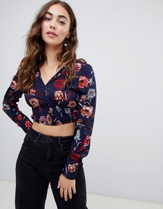 Свободный топ на пуговицах Vero Moda - Мульти