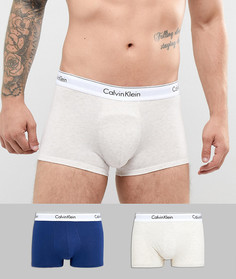 Набор из 2 хлопковых боксеров-брифов Calvin Klein - Мульти