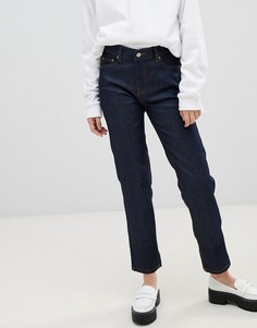 Узкие джинсы в винтажном стиле с завышенной талией Dr Denim - Синий