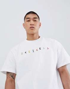 Белая футболка с горизонтальным логотипом Carhartt WIP - Белый