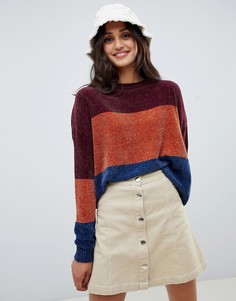 Джемпер в стиле колор блок Brave Soul - Желтый